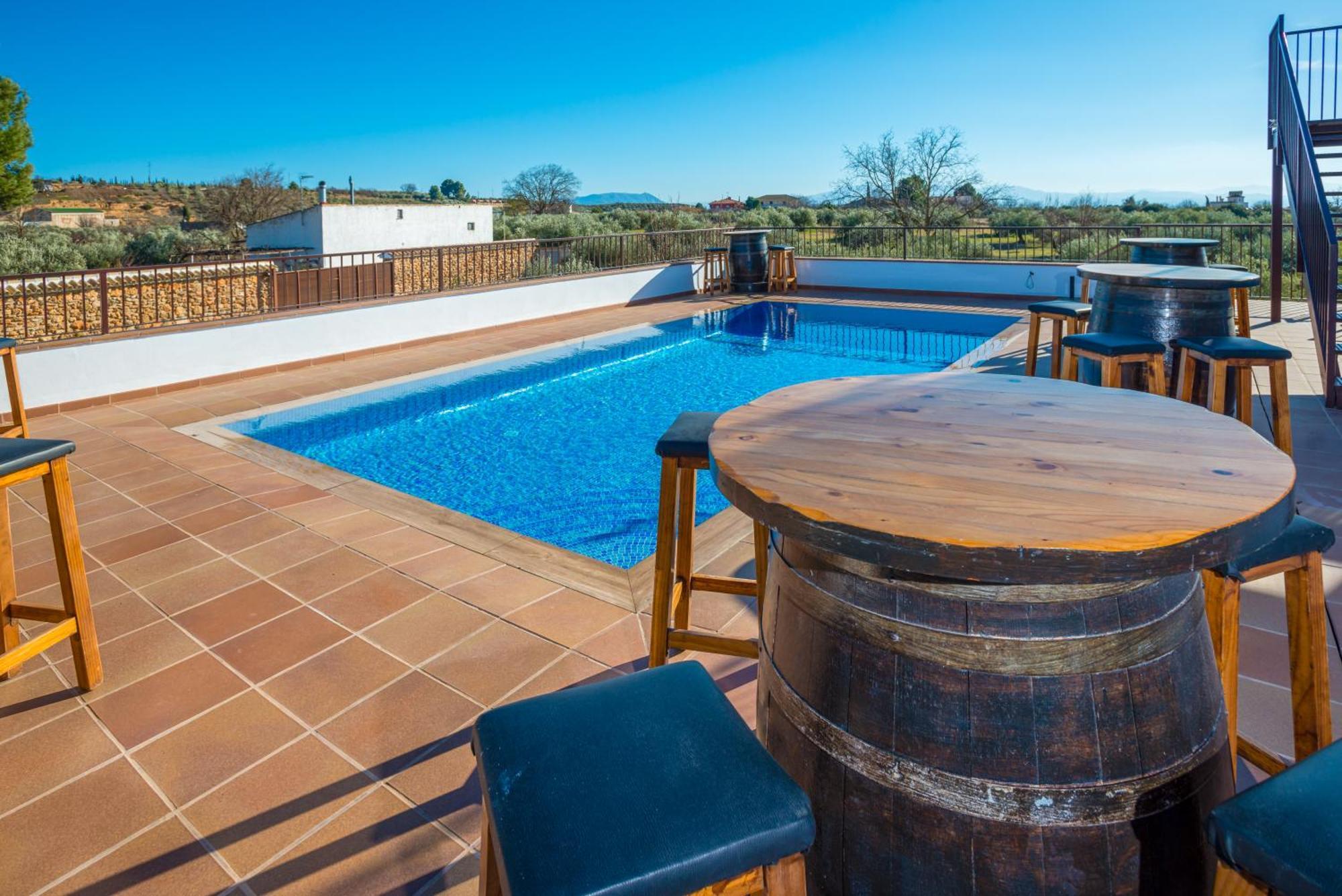 Apartamentos Turisticos Rurales Camino Rio Peralta 波索爱尔康 外观 照片