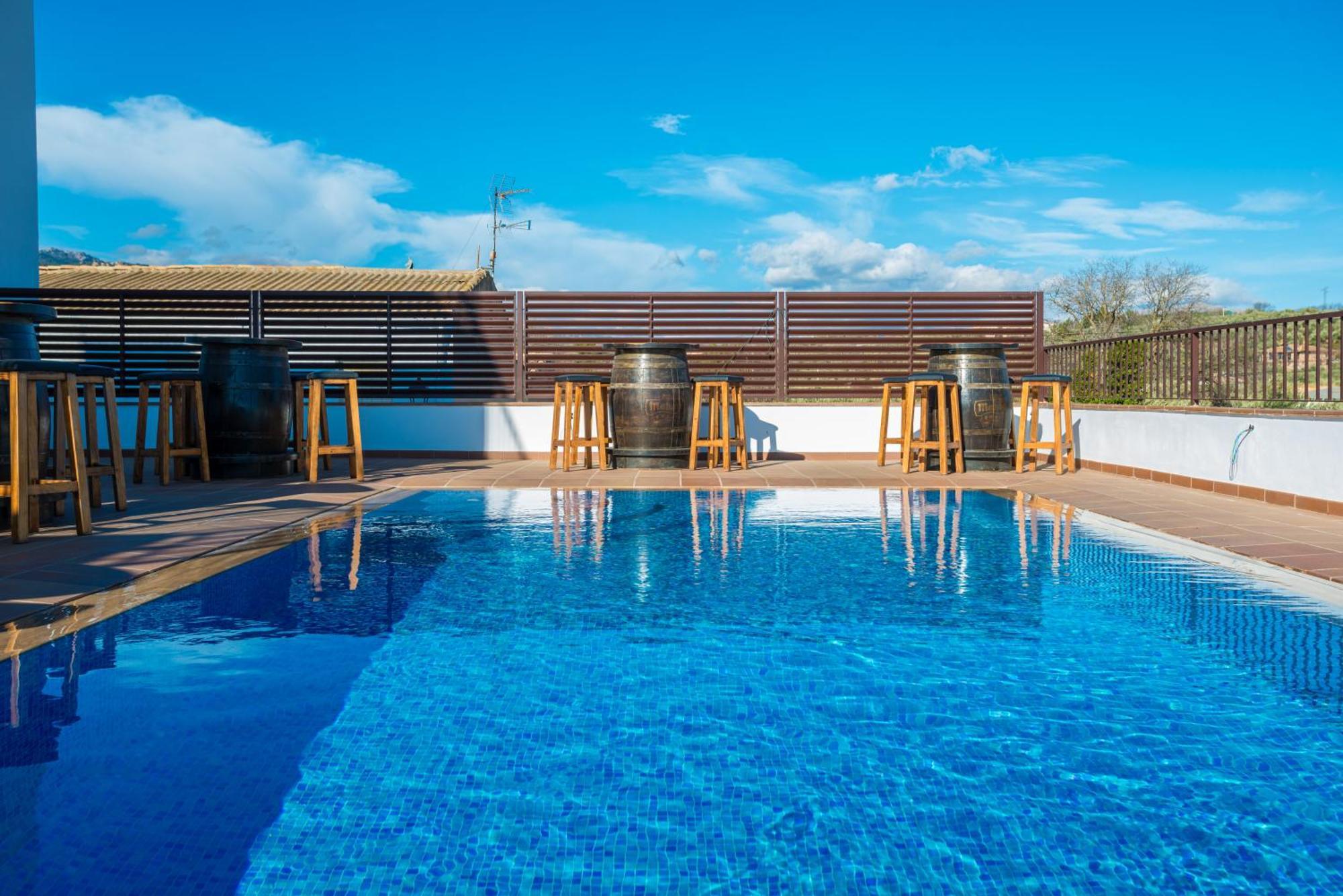 Apartamentos Turisticos Rurales Camino Rio Peralta 波索爱尔康 外观 照片