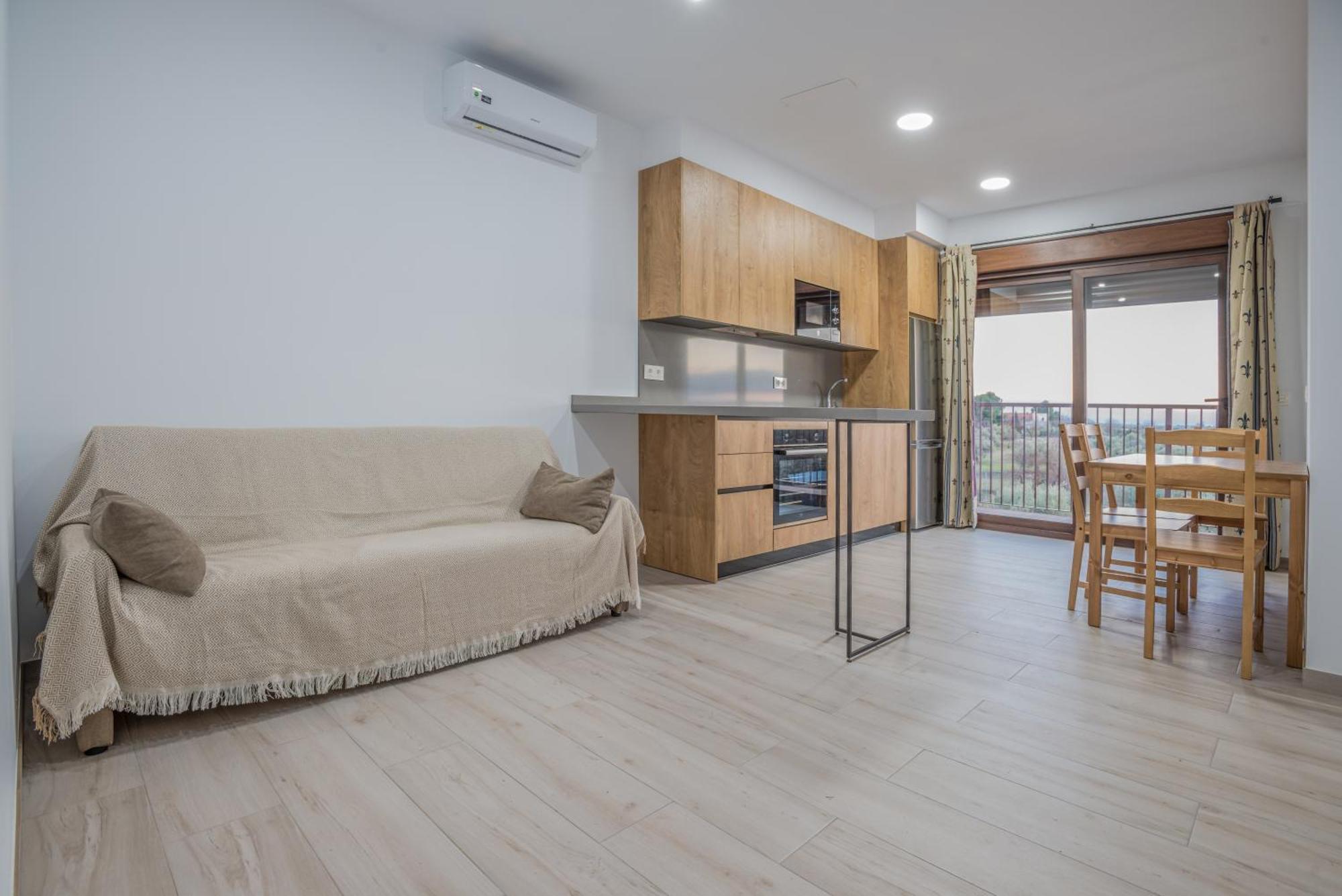 Apartamentos Turisticos Rurales Camino Rio Peralta 波索爱尔康 外观 照片