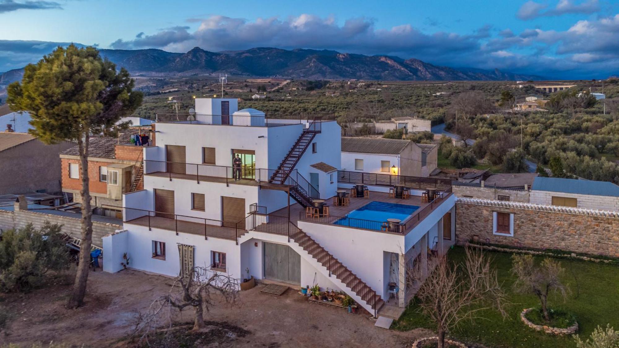 Apartamentos Turisticos Rurales Camino Rio Peralta 波索爱尔康 外观 照片