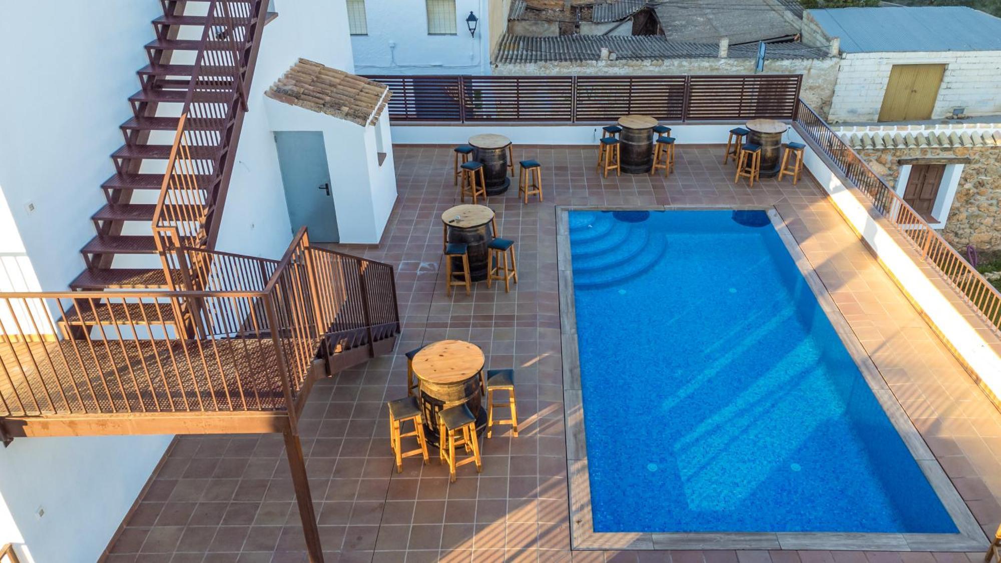 Apartamentos Turisticos Rurales Camino Rio Peralta 波索爱尔康 外观 照片