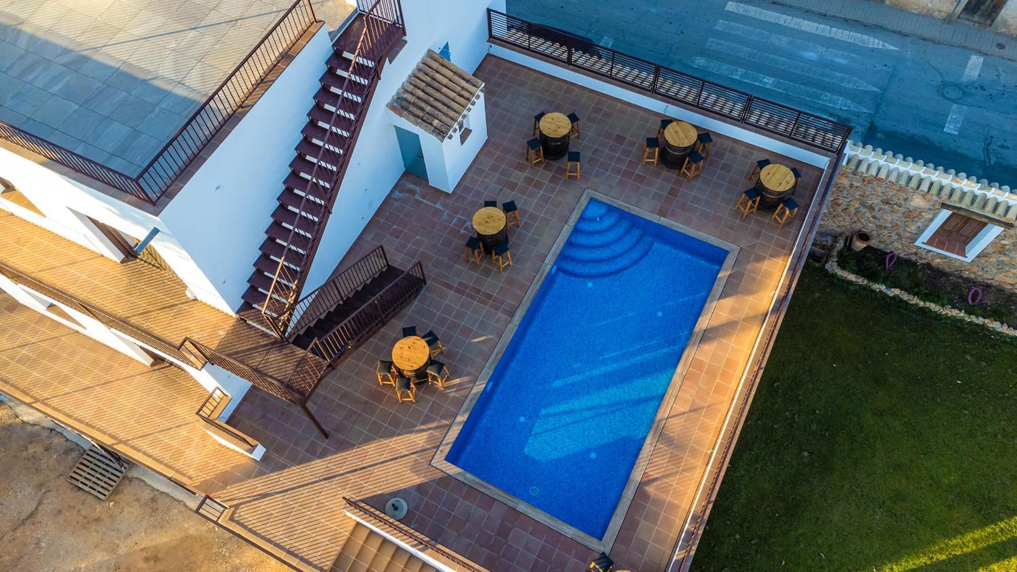 Apartamentos Turisticos Rurales Camino Rio Peralta 波索爱尔康 外观 照片